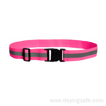 Elastic Belt With Reflective Straps for Running Walking